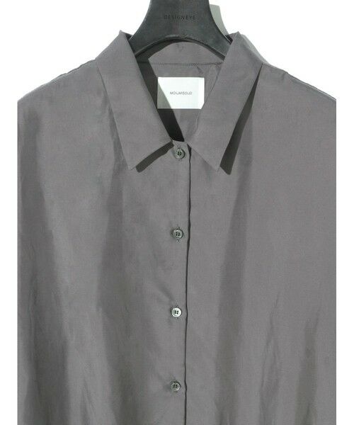 MIDIUMISOLID / ミディウミソリッド シャツ・ブラウス | MIDIUMISOLID for Ladies リラックスキュプラシャツ | 詳細14