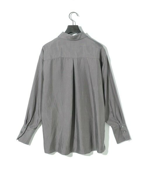 MIDIUMISOLID / ミディウミソリッド シャツ・ブラウス | MIDIUMISOLID for Ladies リラックスキュプラシャツ | 詳細17