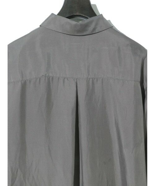 MIDIUMISOLID / ミディウミソリッド シャツ・ブラウス | MIDIUMISOLID for Ladies リラックスキュプラシャツ | 詳細18