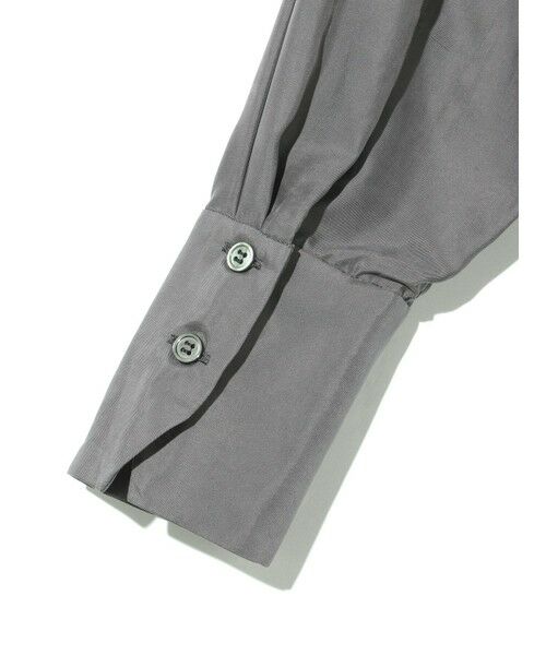 MIDIUMISOLID / ミディウミソリッド シャツ・ブラウス | MIDIUMISOLID for Ladies リラックスキュプラシャツ | 詳細19