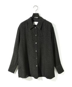 MIDIUMISOLID / ミディウミソリッド シャツ・ブラウス | MIDIUMISOLID for Ladies リラックスジャカードシャツ