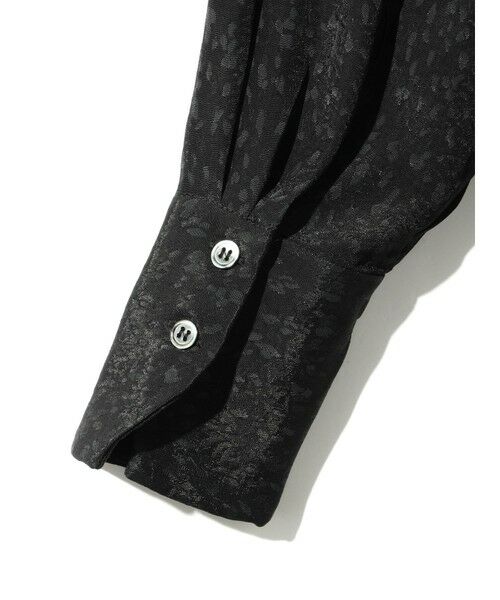 MIDIUMISOLID / ミディウミソリッド シャツ・ブラウス | MIDIUMISOLID for Ladies リラックスジャカードシャツ | 詳細19