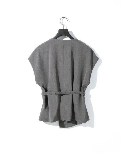 MIDIUMISOLID / ミディウミソリッド ベスト | MIDIUMISOLID for Ladies ノーカラージレ | 詳細6