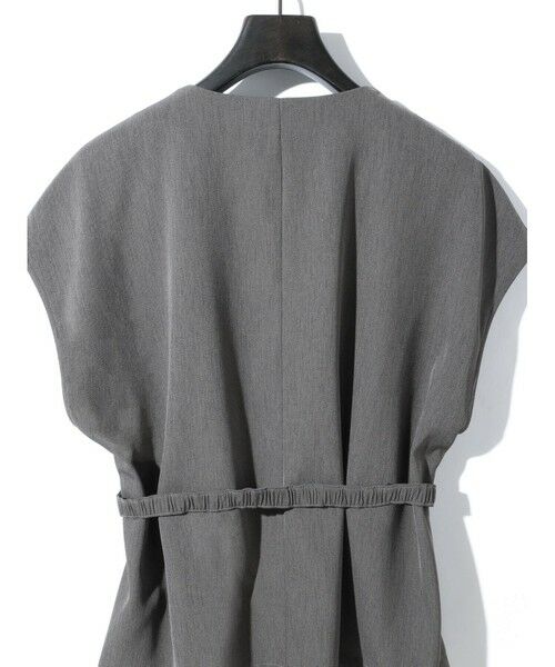 MIDIUMISOLID / ミディウミソリッド ベスト | MIDIUMISOLID for Ladies ノーカラージレ | 詳細7