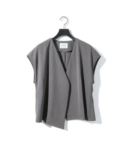 MIDIUMISOLID / ミディウミソリッド ベスト | MIDIUMISOLID for Ladies ノーカラージレ | 詳細8