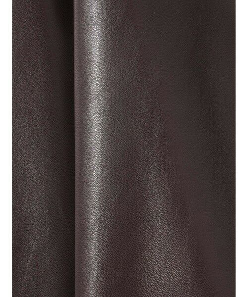 MIDIUMISOLID / ミディウミソリッド カットソー | MIDIUMISOLID for Ladies シンセティックレザートップス | 詳細1