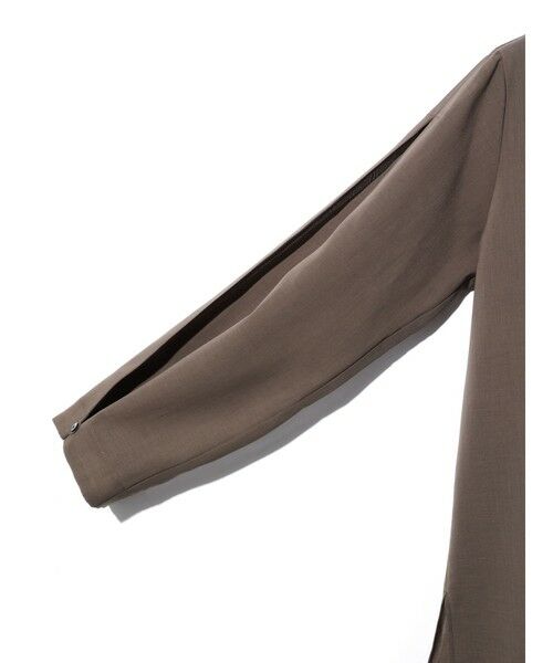 MIDIUMISOLID / ミディウミソリッド シャツ・ブラウス | MIDIUMISOLID for Ladies フレアスリーブシアーシャツ | 詳細12