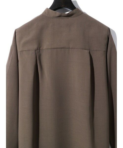 MIDIUMISOLID / ミディウミソリッド シャツ・ブラウス | MIDIUMISOLID for Ladies フレアスリーブシアーシャツ | 詳細17