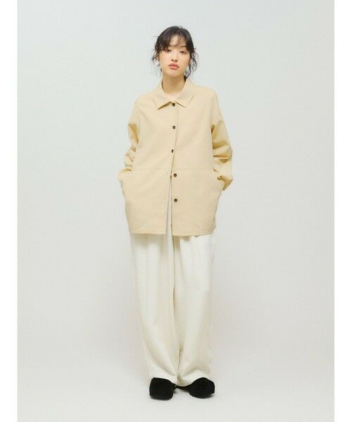 MIDIUMISOLID / ミディウミソリッド シャツ・ブラウス | MIDIUMISOLID for Ladies ダックロングシャツ | 詳細16