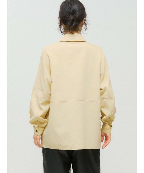 MIDIUMISOLID / ミディウミソリッド シャツ・ブラウス | MIDIUMISOLID for Ladies ダックロングシャツ | 詳細11