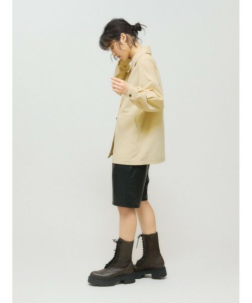 MIDIUMISOLID / ミディウミソリッド シャツ・ブラウス | MIDIUMISOLID for Ladies ダックロングシャツ | 詳細14