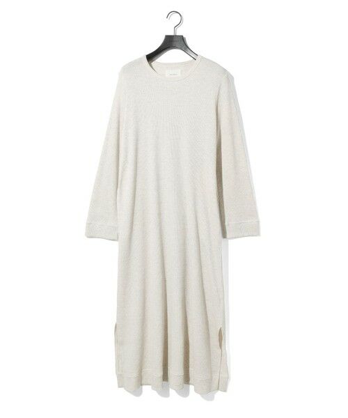 MIDIUMISOLID / ミディウミソリッド ロング・マキシ丈ワンピース | MIDIUMISOLID for Ladies ワッフルワンピース | 詳細1