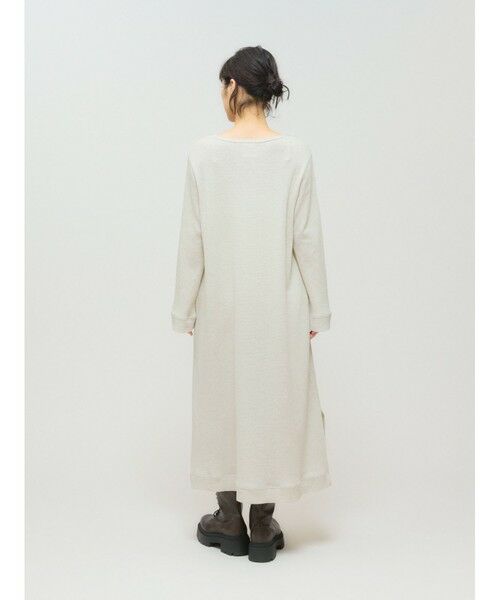 MIDIUMISOLID / ミディウミソリッド ロング・マキシ丈ワンピース | MIDIUMISOLID for Ladies ワッフルワンピース | 詳細6