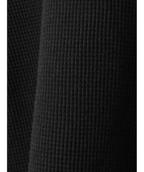 MIDIUMISOLID / ミディウミソリッド ロング・マキシ丈ワンピース | MIDIUMISOLID for Ladies ワッフルワンピース | 詳細10