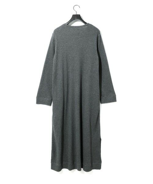 MIDIUMISOLID / ミディウミソリッド ロング・マキシ丈ワンピース | MIDIUMISOLID for Ladies ワッフルワンピース | 詳細17