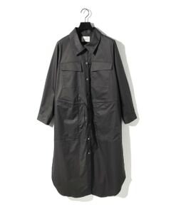 MIDIUMISOLID / ミディウミソリッド ロング・マキシ丈ワンピース | MIDIUMISOLID for Ladies ワークシャツワンピース