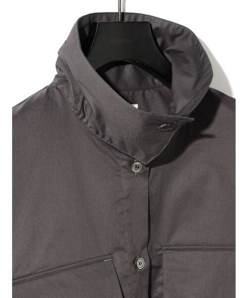 MIDIUMISOLID / ミディウミソリッド ロング・マキシ丈ワンピース | MIDIUMISOLID for Ladies ワークシャツワンピース | 詳細5