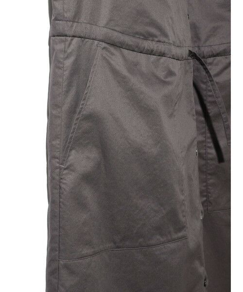 MIDIUMISOLID / ミディウミソリッド ロング・マキシ丈ワンピース | MIDIUMISOLID for Ladies ワークシャツワンピース | 詳細8