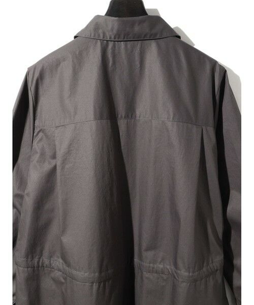 MIDIUMISOLID / ミディウミソリッド ロング・マキシ丈ワンピース | MIDIUMISOLID for Ladies ワークシャツワンピース | 詳細11