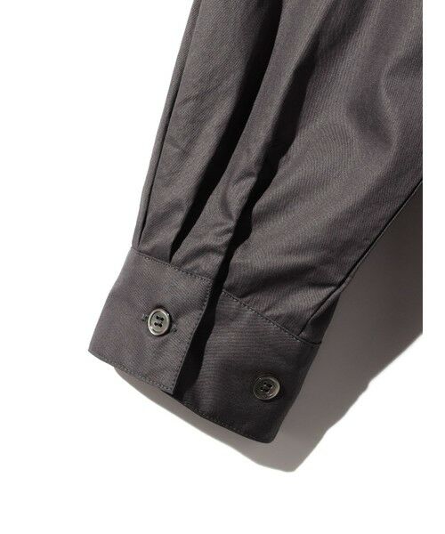 MIDIUMISOLID / ミディウミソリッド ロング・マキシ丈ワンピース | MIDIUMISOLID for Ladies ワークシャツワンピース | 詳細12