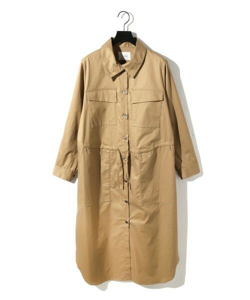 MIDIUMISOLID / ミディウミソリッド ロング・マキシ丈ワンピース | MIDIUMISOLID for Ladies ワークシャツワンピース | 詳細13