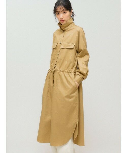 MIDIUMISOLID / ミディウミソリッド ロング・マキシ丈ワンピース | MIDIUMISOLID for Ladies ワークシャツワンピース | 詳細24