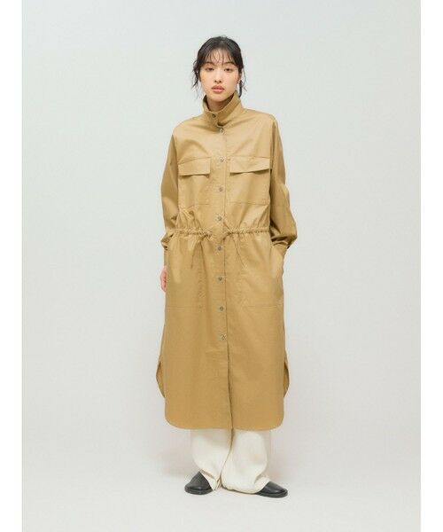 MIDIUMISOLID / ミディウミソリッド ロング・マキシ丈ワンピース | MIDIUMISOLID for Ladies ワークシャツワンピース | 詳細18