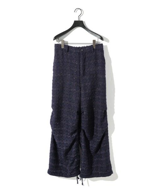 MIDIUMISOLID / ミディウミソリッド その他パンツ | MIDIUMISOLID Men’s ブライトツイードパラシュートパンツ | 詳細1