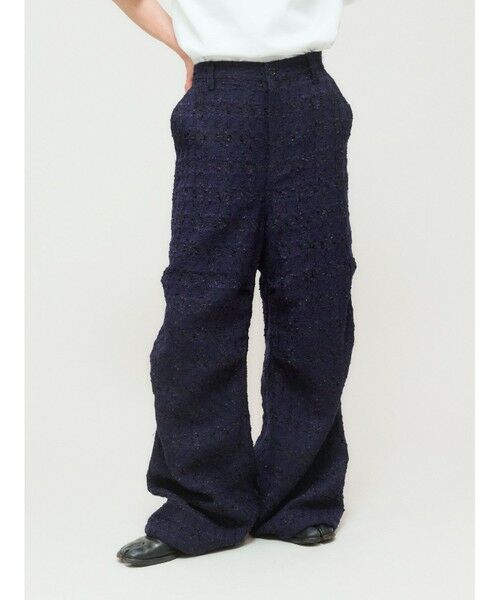 MIDIUMISOLID / ミディウミソリッド その他パンツ | MIDIUMISOLID Men’s ブライトツイードパラシュートパンツ | 詳細6