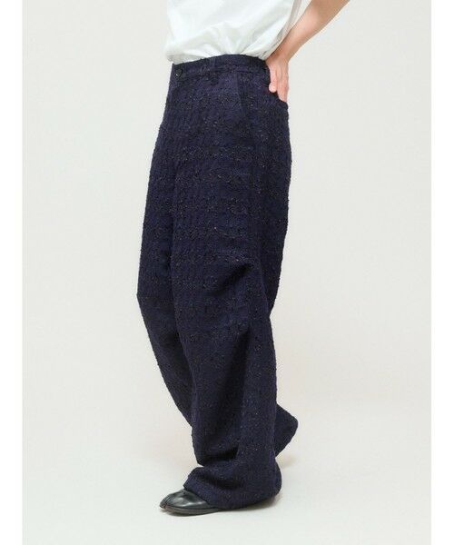 MIDIUMISOLID / ミディウミソリッド その他パンツ | MIDIUMISOLID Men’s ブライトツイードパラシュートパンツ | 詳細7