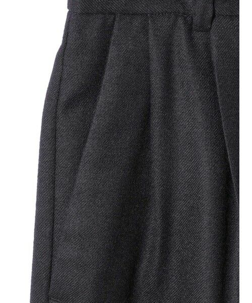 MIDIUMISOLID / ミディウミソリッド その他パンツ | MIDIUMISOLID Men’s ウールサージスラックス | 詳細16
