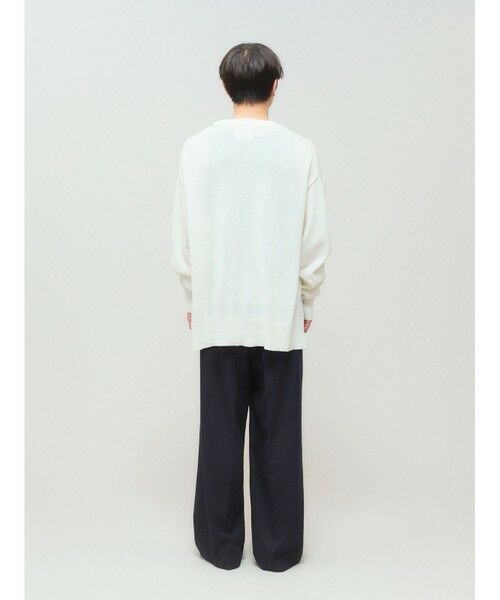 MIDIUMISOLID / ミディウミソリッド その他パンツ | MIDIUMISOLID Men’s ウールサージスラックス | 詳細5