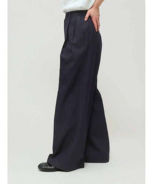 MIDIUMISOLID / ミディウミソリッド その他パンツ | MIDIUMISOLID Men’s ウールサージスラックス | 詳細8