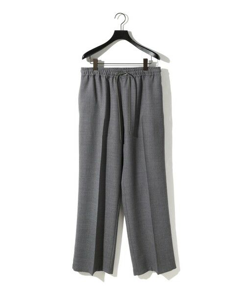 MIDIUMISOLID / ミディウミソリッド その他パンツ | MIDIUMISOLID Men’s タックストレートスラックス | 詳細2