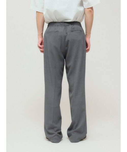 MIDIUMISOLID / ミディウミソリッド その他パンツ | MIDIUMISOLID Men’s タックストレートスラックス | 詳細11