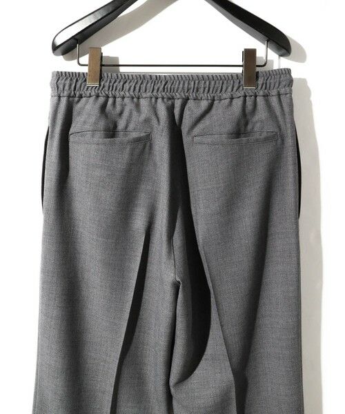 MIDIUMISOLID / ミディウミソリッド その他パンツ | MIDIUMISOLID Men’s タックストレートスラックス | 詳細17