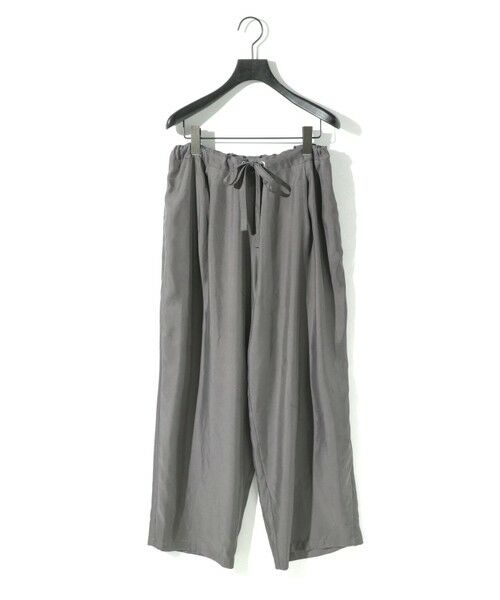 MIDIUMISOLID / ミディウミソリッド その他パンツ | MIDIUMISOLID for Ladies リラックスキュプラパンツ | 詳細3