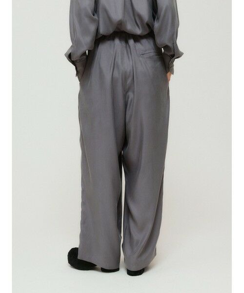 MIDIUMISOLID / ミディウミソリッド その他パンツ | MIDIUMISOLID for Ladies リラックスキュプラパンツ | 詳細11