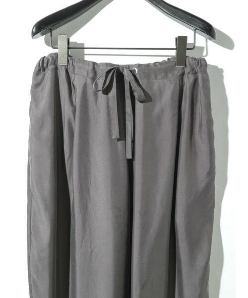 MIDIUMISOLID / ミディウミソリッド その他パンツ | MIDIUMISOLID for Ladies リラックスキュプラパンツ | 詳細15