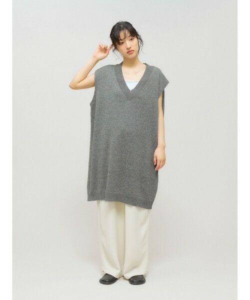 MIDIUMISOLID / ミディウミソリッド その他パンツ | MIDIUMISOLID for Ladies リラックスジャカードパンツ | 詳細11