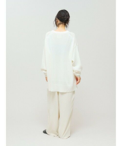 MIDIUMISOLID / ミディウミソリッド その他パンツ | MIDIUMISOLID for Ladies リラックスジャカードパンツ | 詳細5