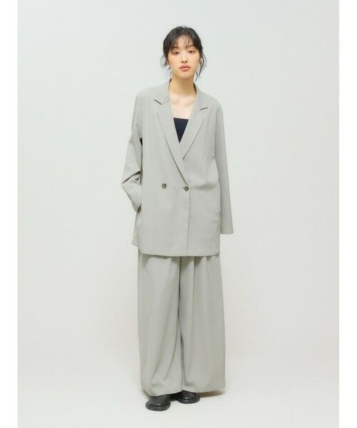 MIDIUMISOLID / ミディウミソリッド その他パンツ | MIDIUMISOLID for Ladies ワイドコクーンパンツ | 詳細18