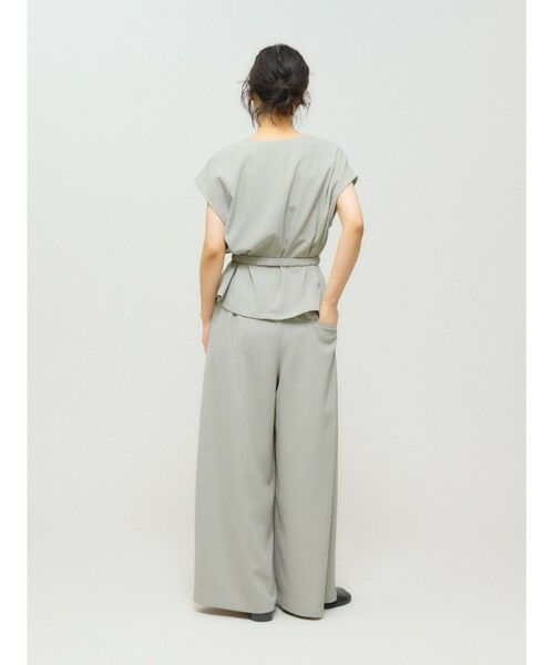 MIDIUMISOLID / ミディウミソリッド その他パンツ | MIDIUMISOLID for Ladies ワイドコクーンパンツ | 詳細13