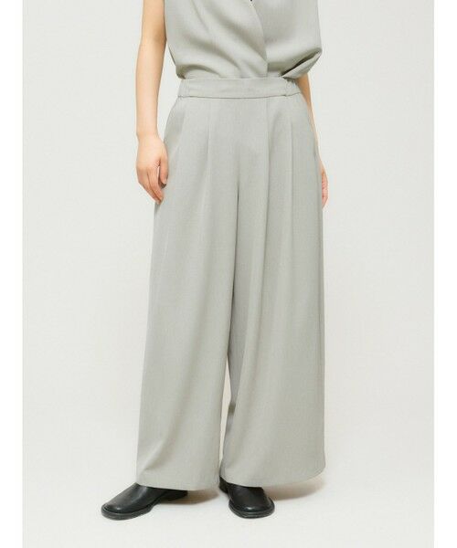 MIDIUMISOLID / ミディウミソリッド その他パンツ | MIDIUMISOLID for Ladies ワイドコクーンパンツ | 詳細14