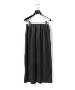 MIDIUMISOLID / ミディウミソリッド ミニ・ひざ丈スカート | MIDIUMISOLID for Ladies シアーベロアリブスカート