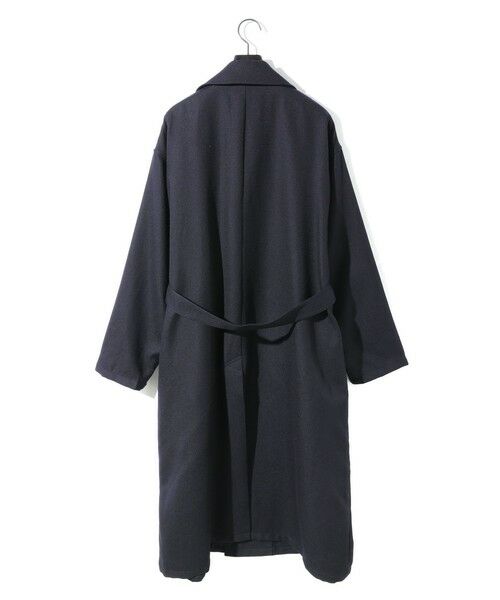 MIDIUMISOLID / ミディウミソリッド その他アウター | MIDIUMISOLID Men’s ウールサージロングコート | 詳細6