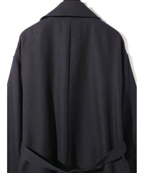 MIDIUMISOLID / ミディウミソリッド その他アウター | MIDIUMISOLID Men’s ウールサージロングコート | 詳細7