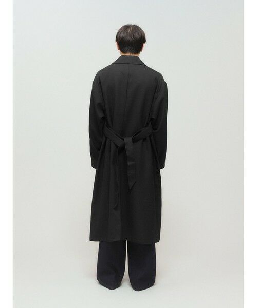 MIDIUMISOLID / ミディウミソリッド その他アウター | MIDIUMISOLID Men’s ウールサージロングコート | 詳細13