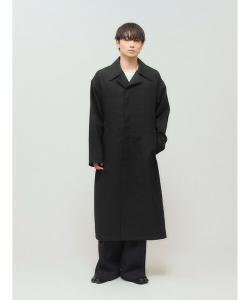 MIDIUMISOLID / ミディウミソリッド その他アウター | MIDIUMISOLID Men’s ウールサージロングコート | 詳細14