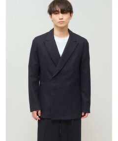 MIDIUMISOLID / ミディウミソリッド テーラードジャケット | MIDIUMISOLID Men’s ウールサージジャケット